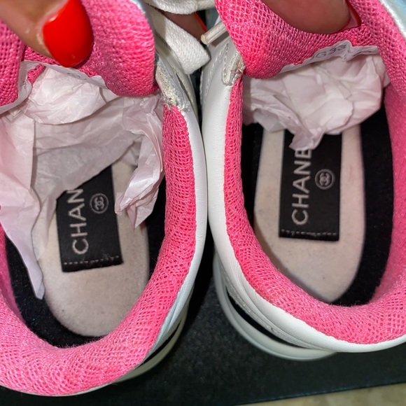 **SOLD** Chanel Classic Trainer sneakers 36.5 - Picture 6 of 11